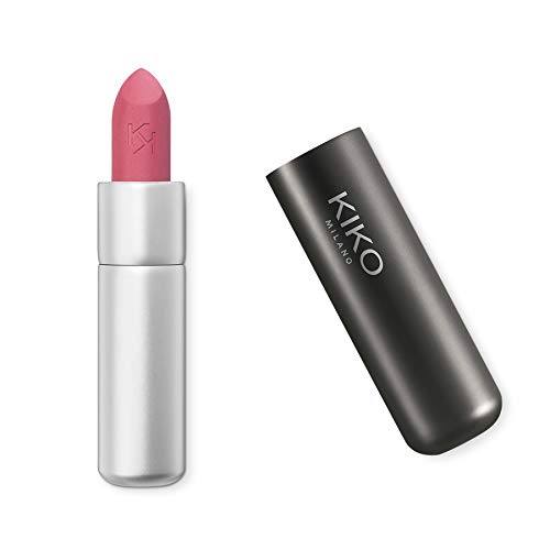 | 06 rose Honest Power | french Milano Powder Matte ‎06 Lipstick with Forwarder Lightweight KIKO Fini, Lipstick