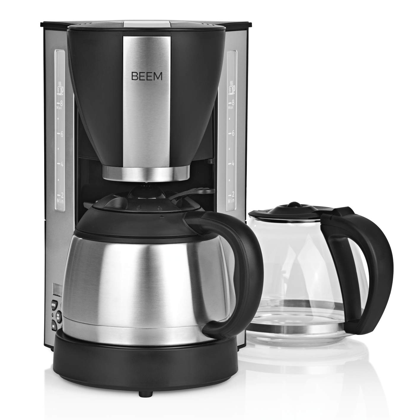 SEVERIN KA 5829 Duo Filter Coffee Machine with Thermal Jug, Coffee Machine  for up to 16 Cu
