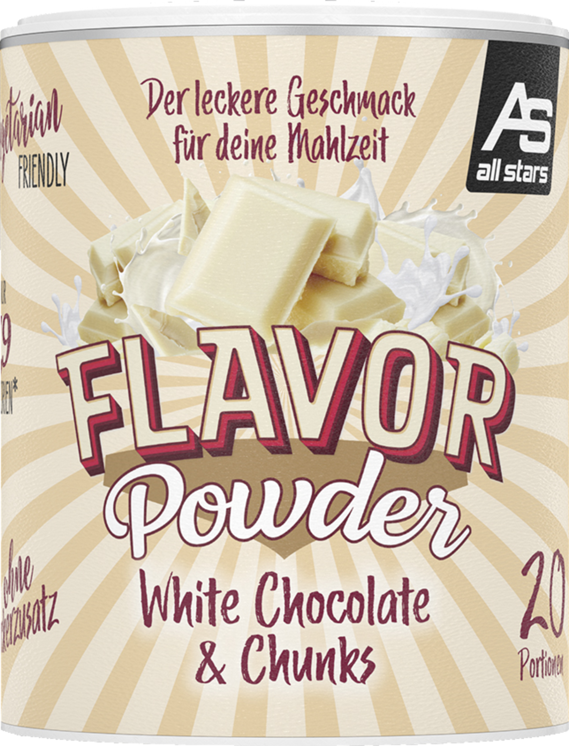 Honest Forwarder  Flavor Powder White Chocolate & Chunks