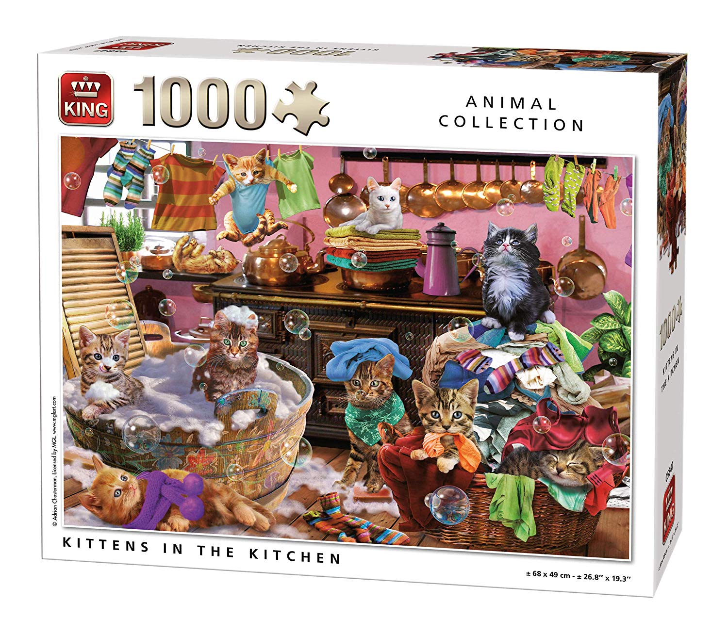 The Coronation of the Alps, 1000 Pcs Jigsaw Puzzle by Clementoni – Prestige  Puzzles