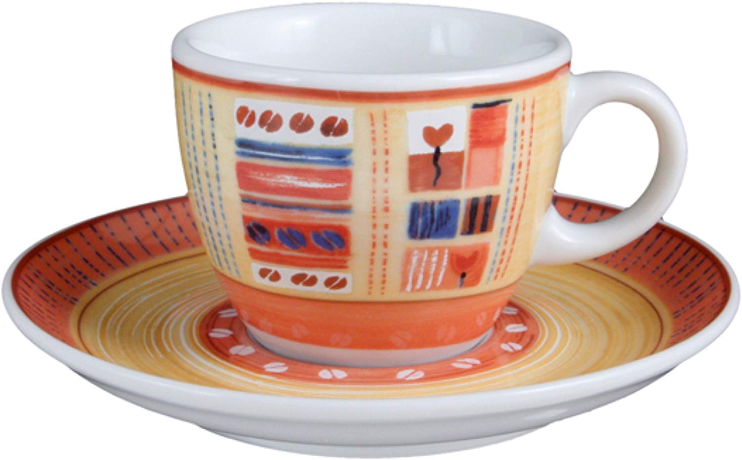 Honest Forwarder  Seltmann Weiden VIP. Espresso Cup with Saucer, Termoli,  Porcelain, Dishwasher Safe, 90 ml, 1243360