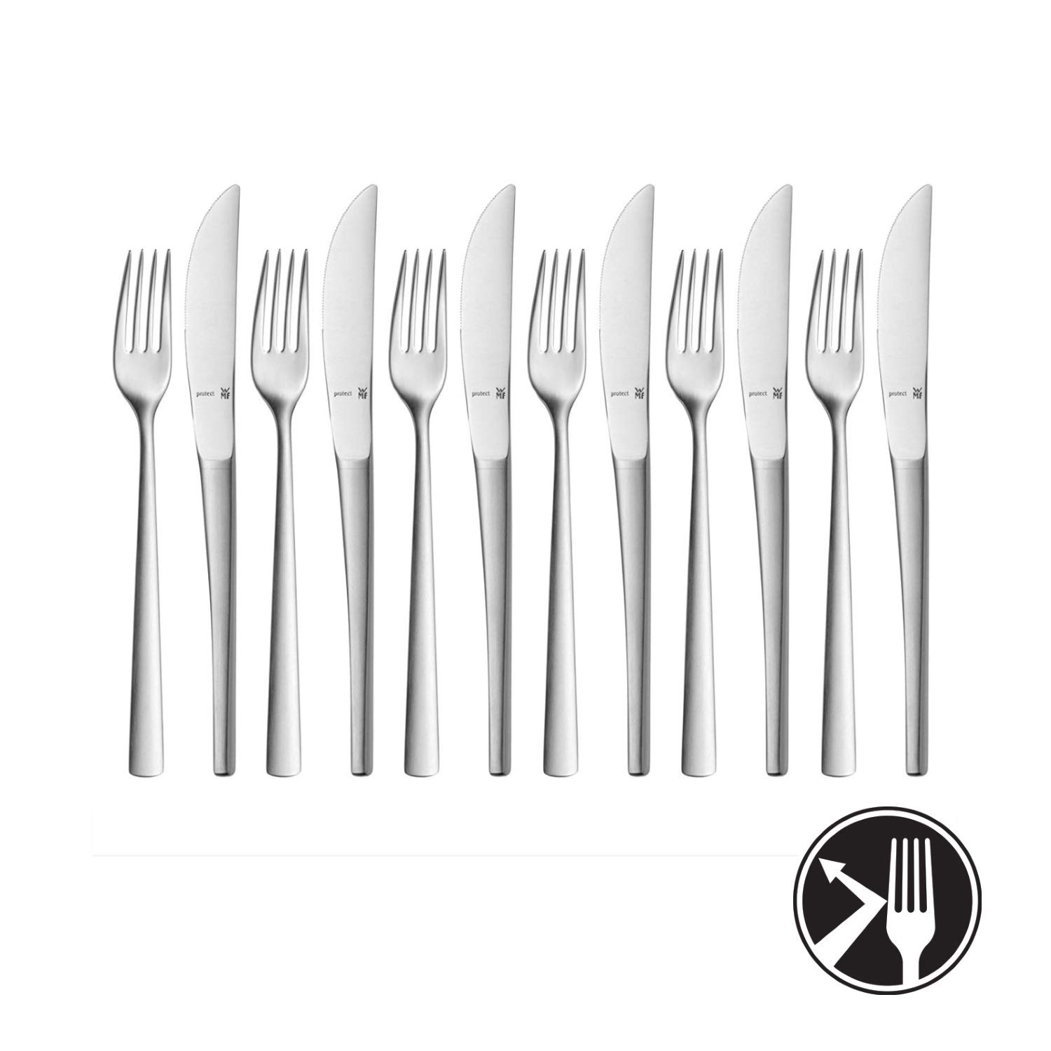 WMF Steak Cutlery 12 pieces (6 personas)