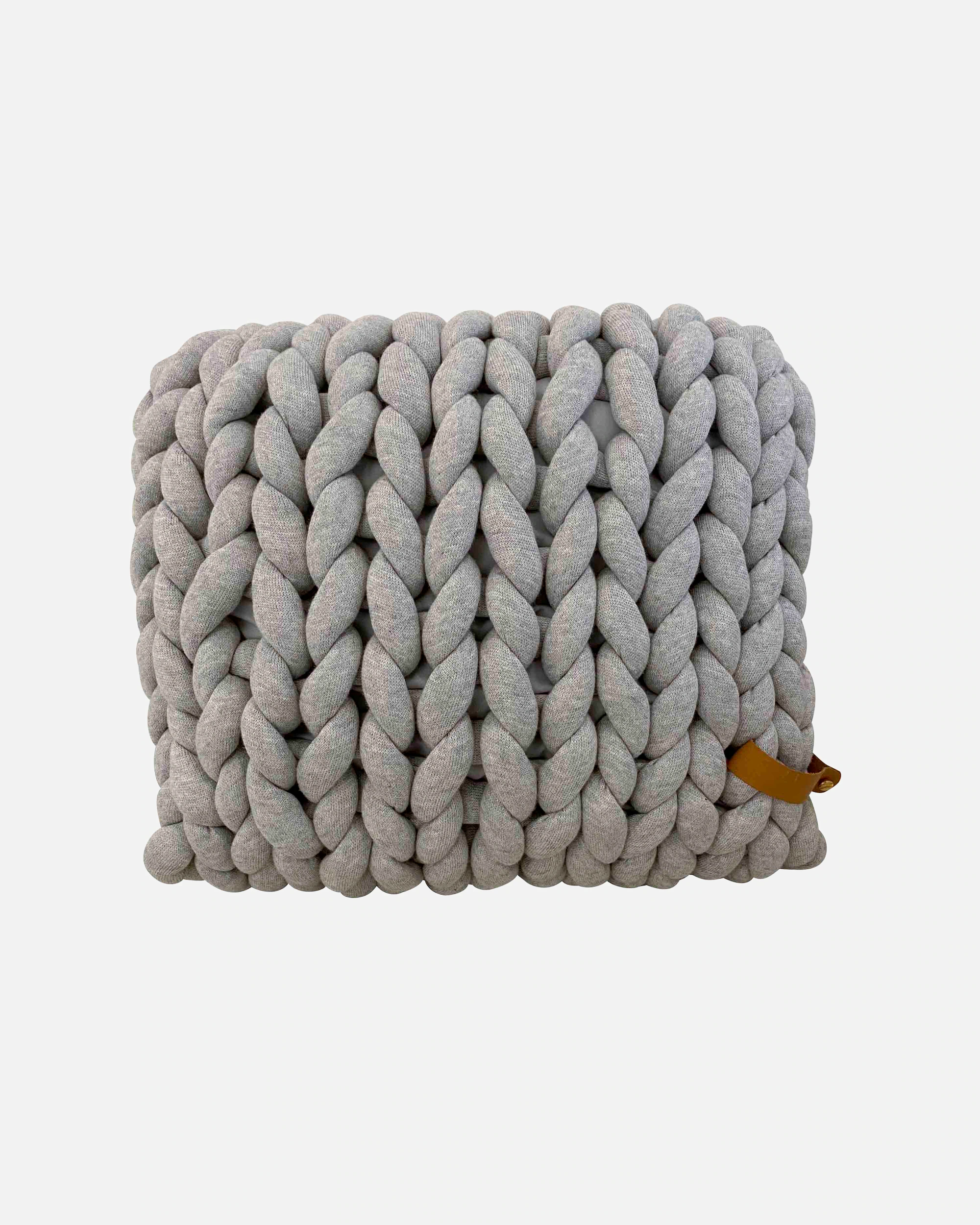 adorist. Kissen XXL Grobstrick Kissen Cotton Tube, 45x40x10cm
