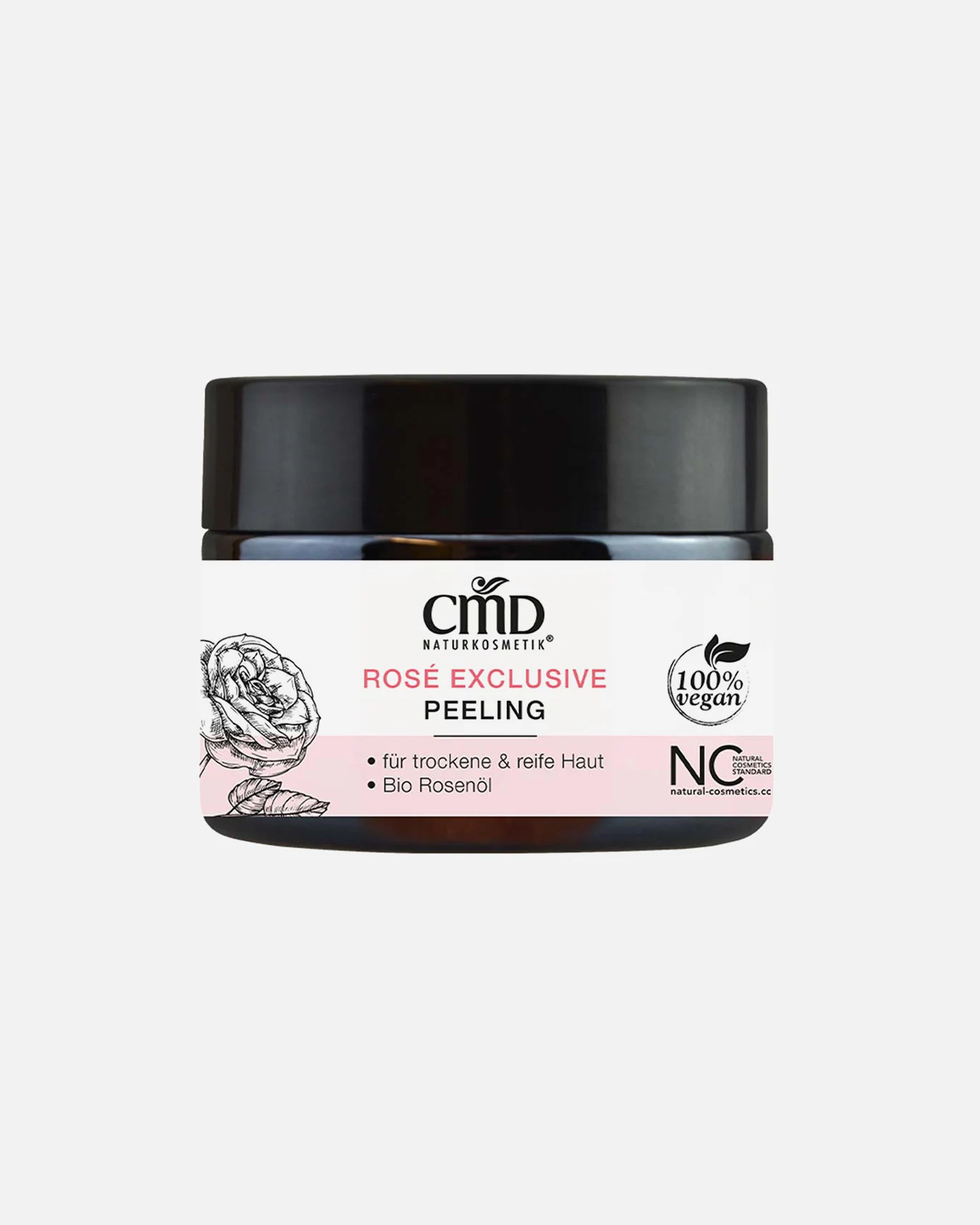 CMD Naturkosmetik Gesichtspeeling Rosé Exclusive - Peelingcreme