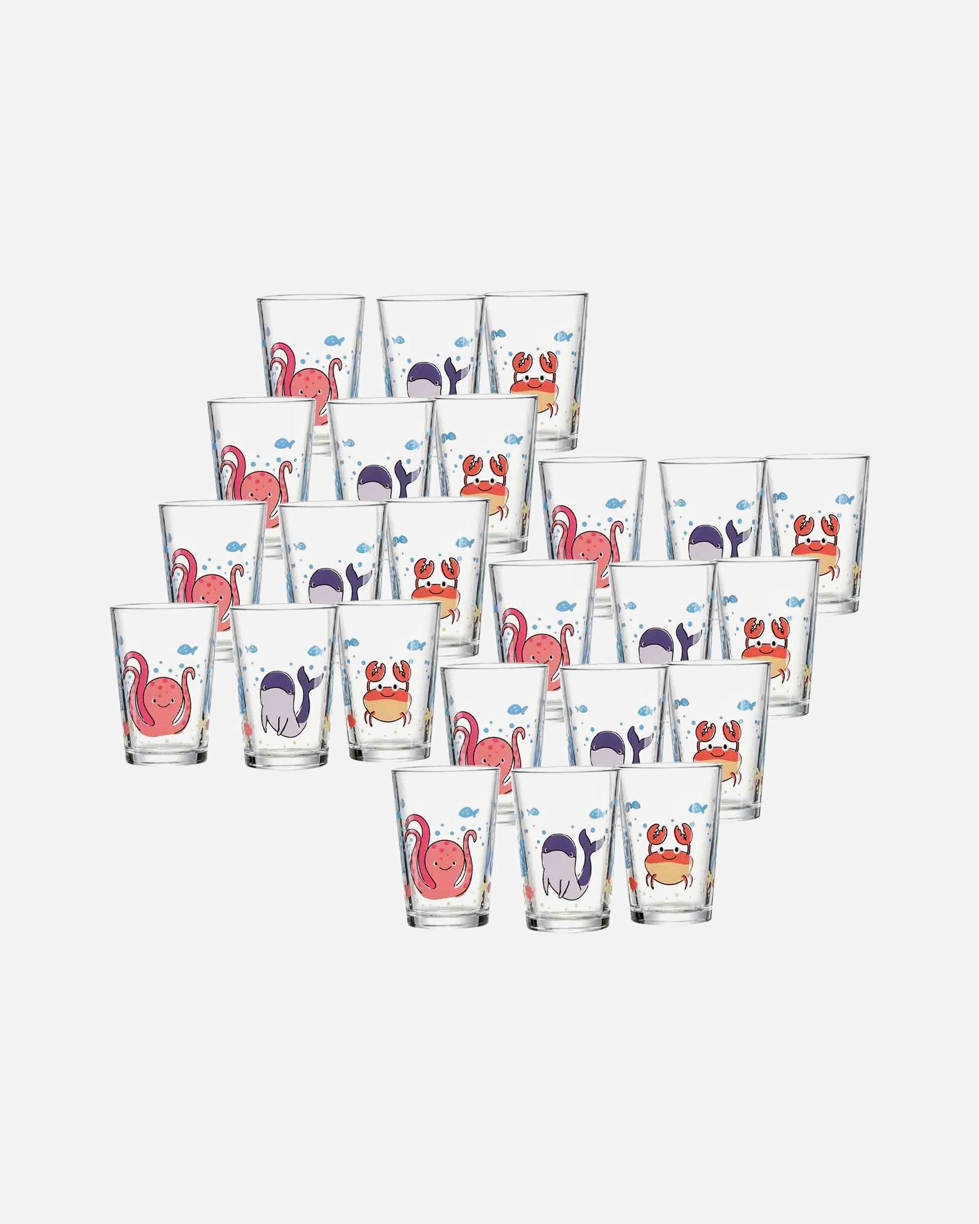 Ritzenhoff & Breker Glass Underwater World Children's Glasses Set of 24