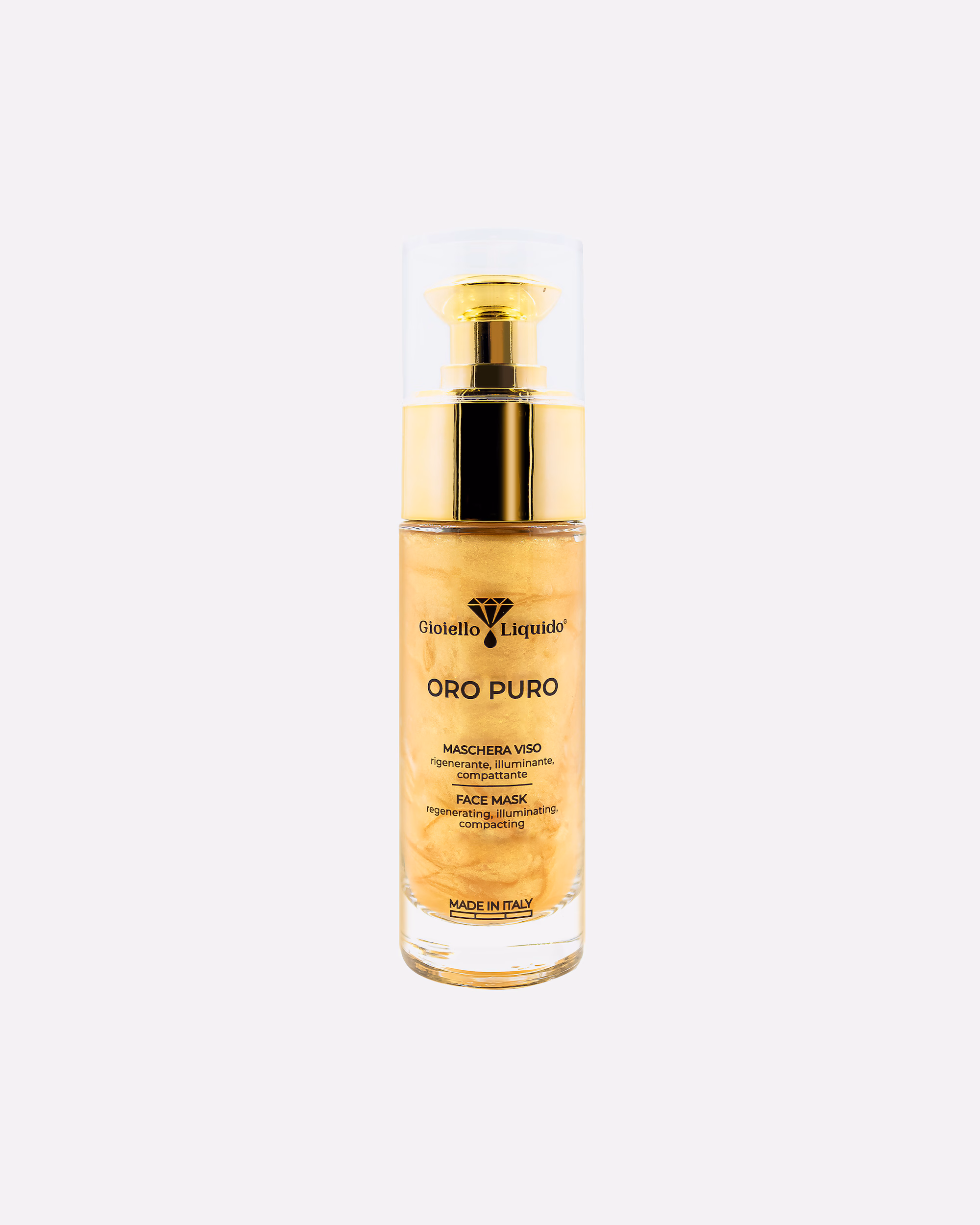 Gioiello Liquido Glow Maske Face Mask "Pure Gold“