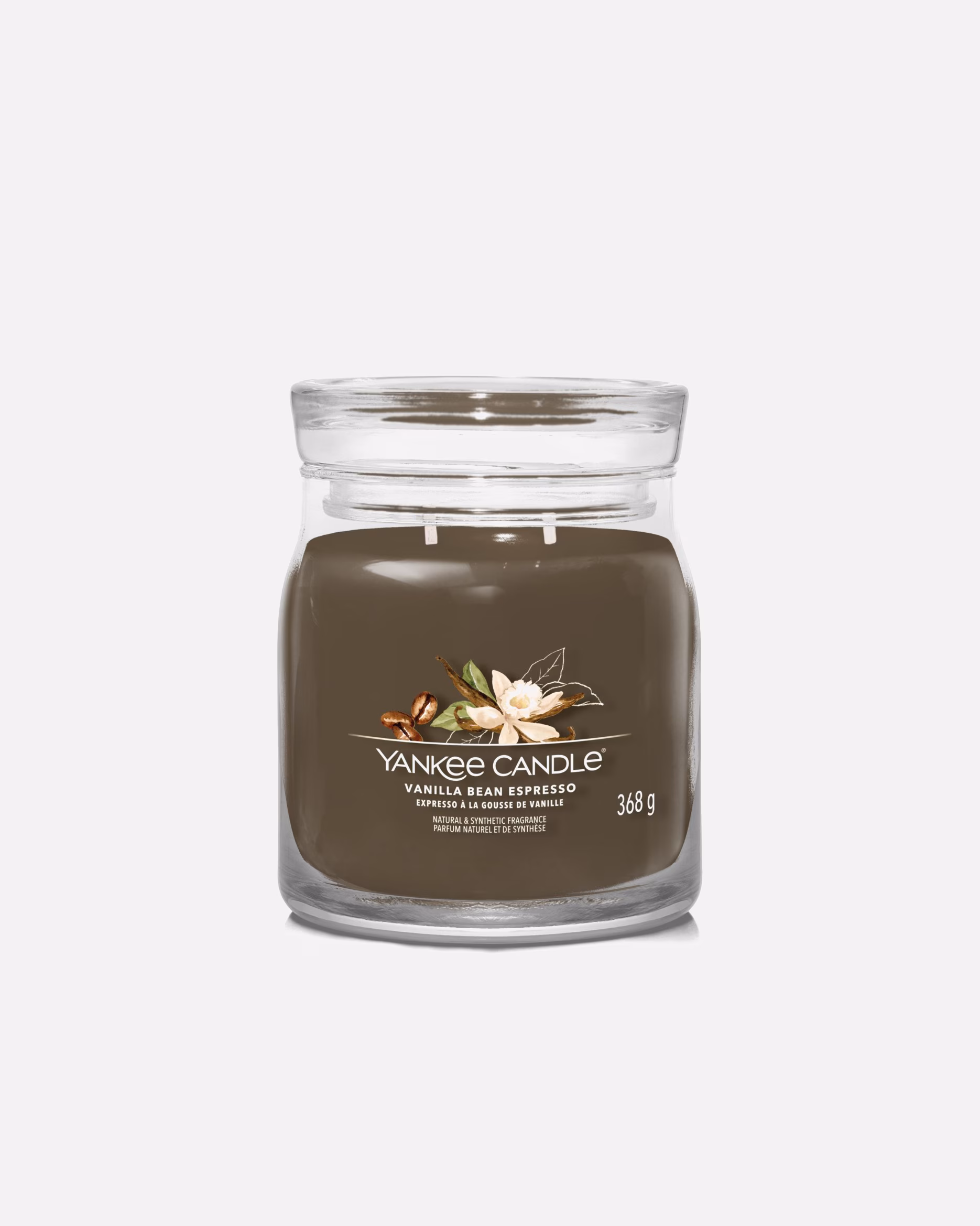 YANKEE CANDLE Kerze Signature Vanilla Bean Espresso