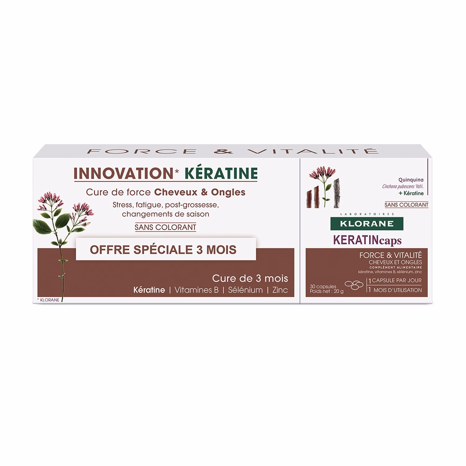 INNOVATION* KÉRATINE Cure de force Cheveux & Ongles
