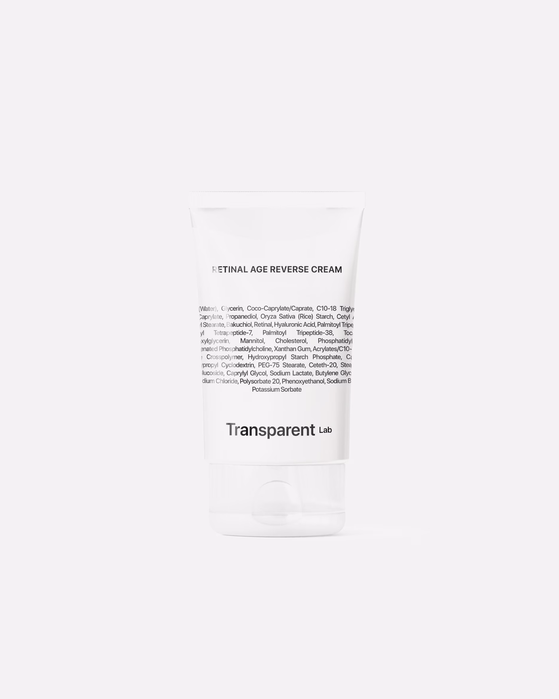 Transparent Lab night cream RETINAL AGE REVERSE CREAM