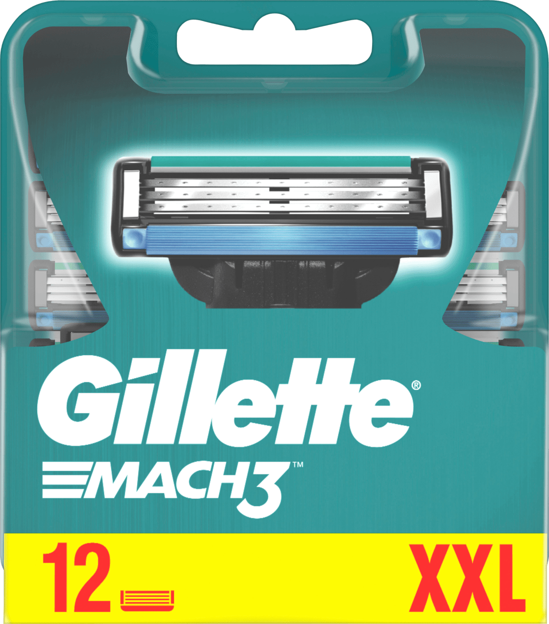 Mach 3 Razor Blades, 12 Pcs