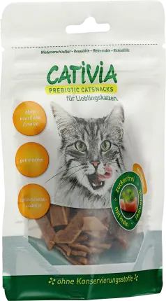 Cat treats with chicken, 45 g