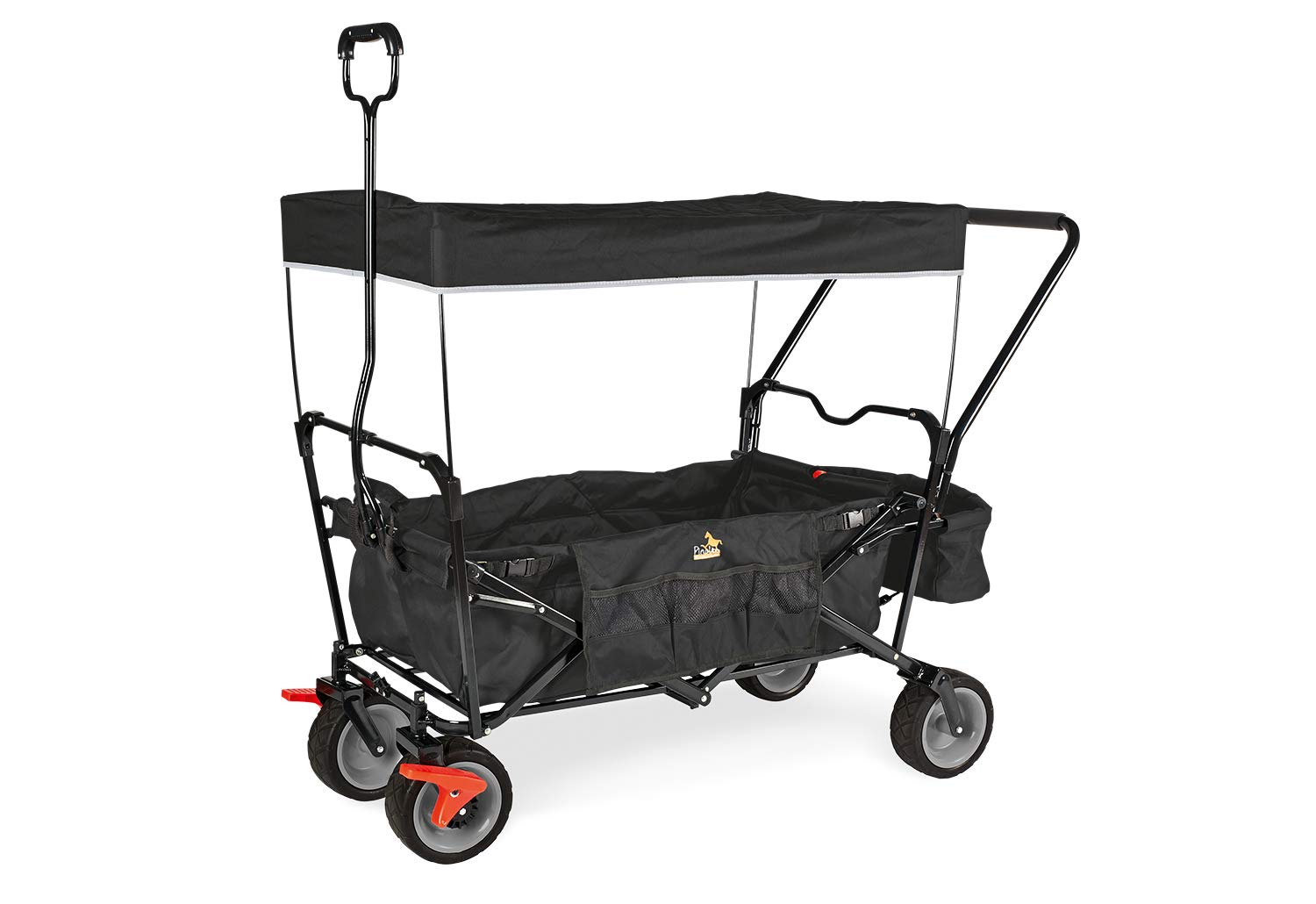 Pinolino Paxi Dlx Comfort Folding Handcart With Brake Incl. Sun Canopy And 