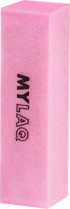 MYLAQ Nail file Buffer Block ROSE, 1 pc