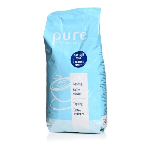 Pure Fine Selection Coffee White, Lactose Free, Powder, Bag (1 KG), You Will Receive 6 Packs of 1 KG