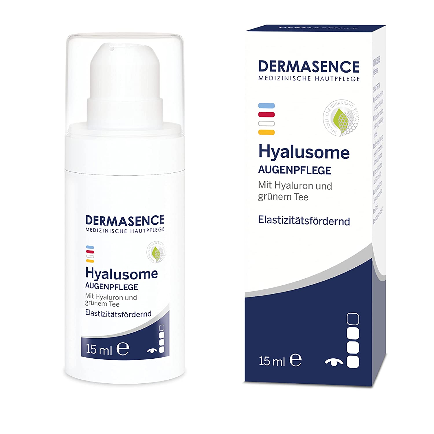 DERMASENCE Hyalusome Eye Care - Hydrating Anti-Ageing Eye Care with Hyaluron, Skin Soothing and Regenerating - 15 ml