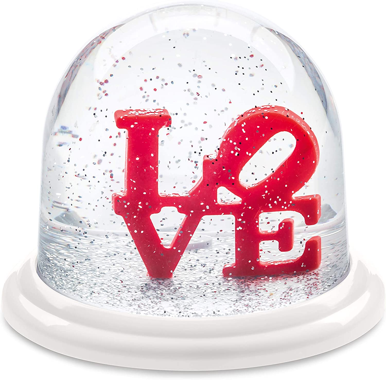 Koziol Snow Globe Love Picture Dream Globe Medium Dream Ball, Ball, Clear, 9 cm, 6237535