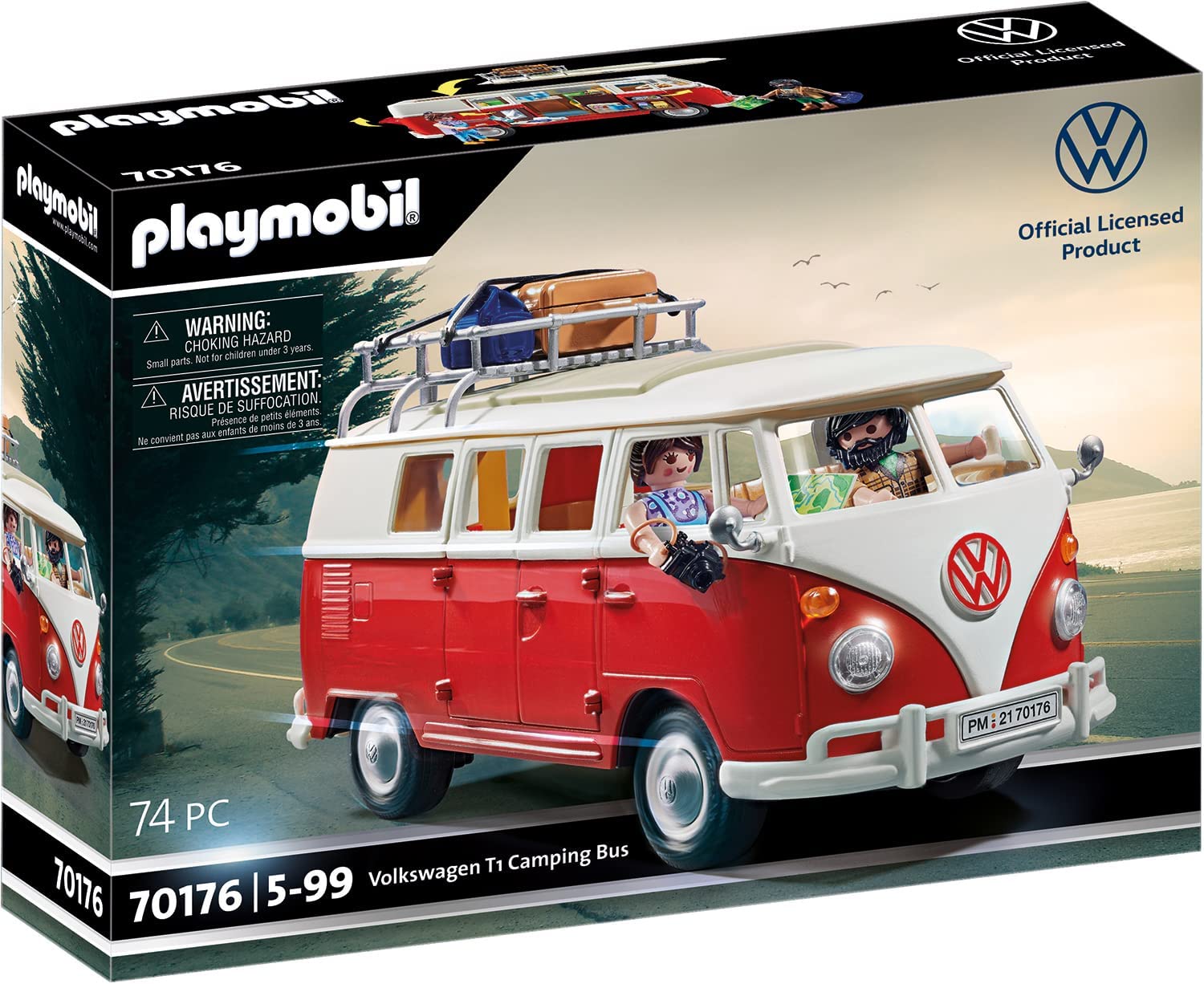 PLAYMOBIL 70176 Volkswagen T1 Camping Bus from 5 Years