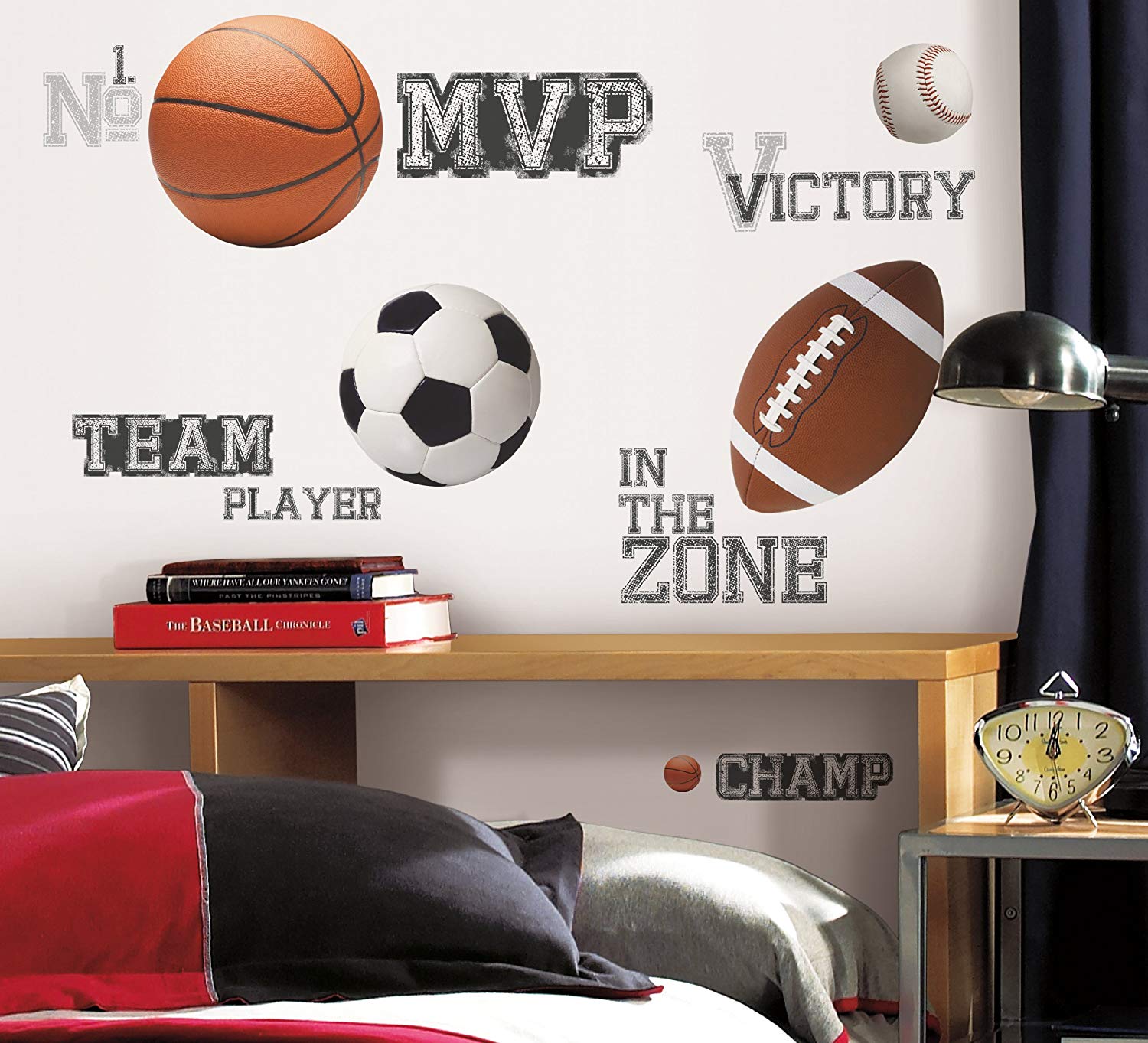 All Star Sports Saying Peel And Stick Wall Stickers