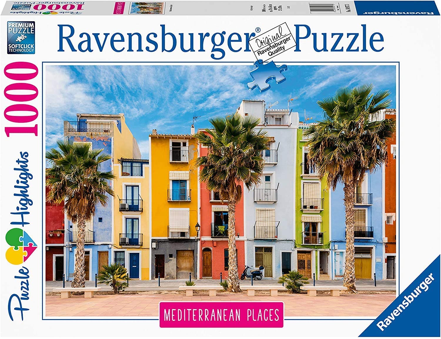 Ravensburger Erwachsenenpuzzle Ravensburger 14977 Jigsaw Puzzle 1000 Pieces Mediterranean Spain