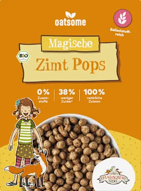 Oatsome Muesli, Magic Cinnamon Pops, 250 g