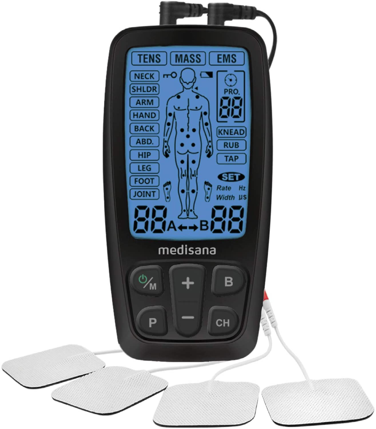 Medisana Tens Device, Ems Stimulation Device With 60 Programmes, Profession