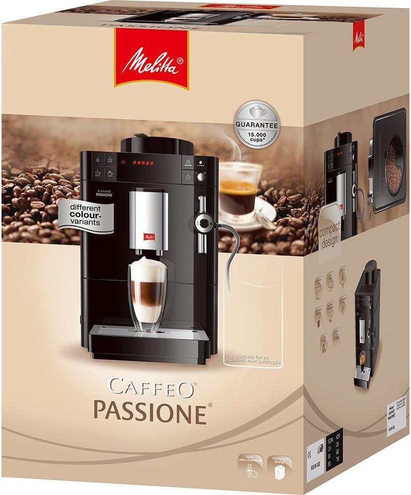 Melitta Caffeo Passione, Coffee machine, Silver