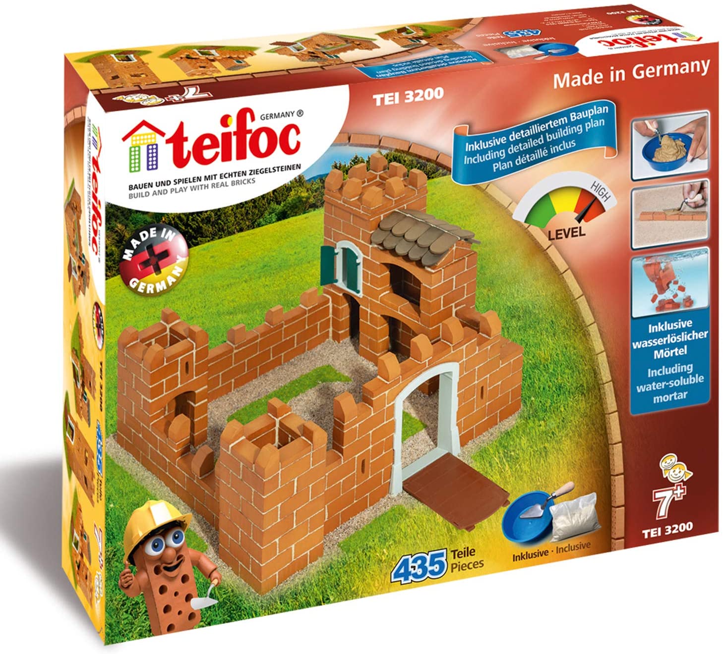 Teifoc T3200 Brick Construction-Knights Castle, Knights Castle