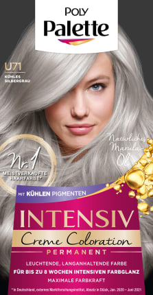 Poly Palette Hair Color Cool Silver Gray U71, 1 pc