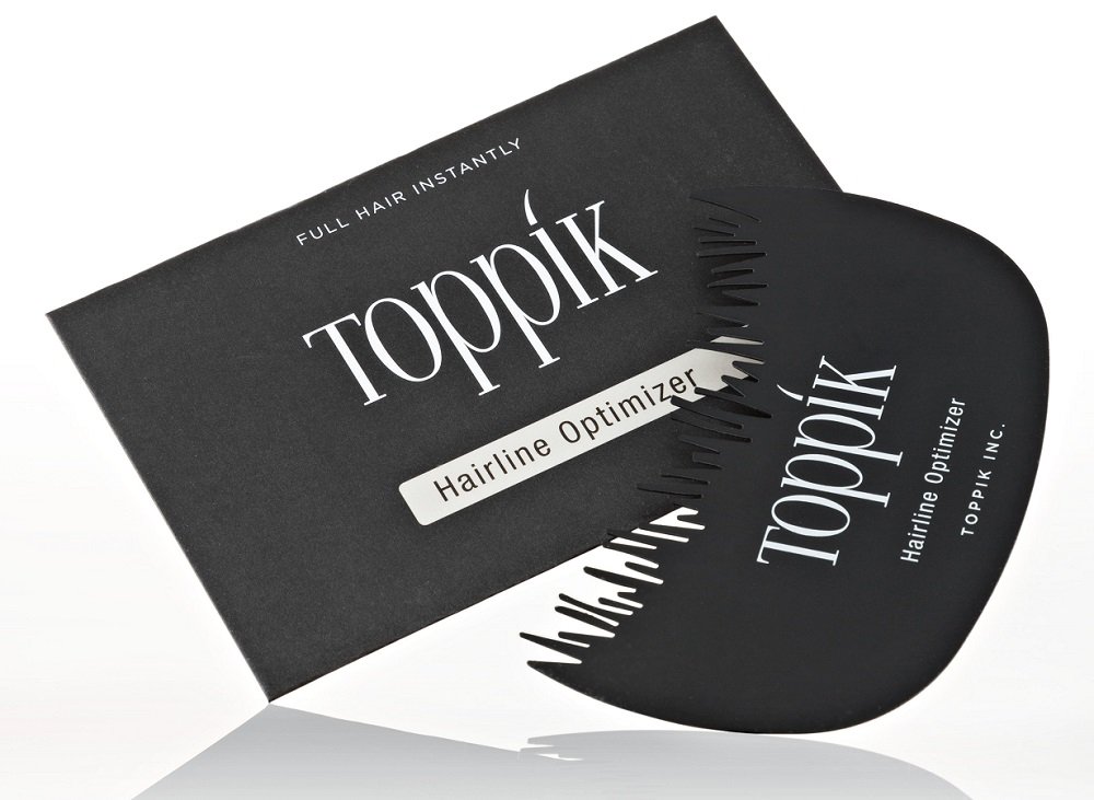 TOPPIK 55 g Hair Thickener + Toppik Hairline Optimiser - Hair Thickening Scattered Hair White