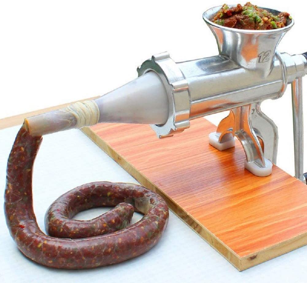 SYH01 Meat Grinder Pasta Maker Hand Operated Beef Sausage Maker Cast Iron Hand Me