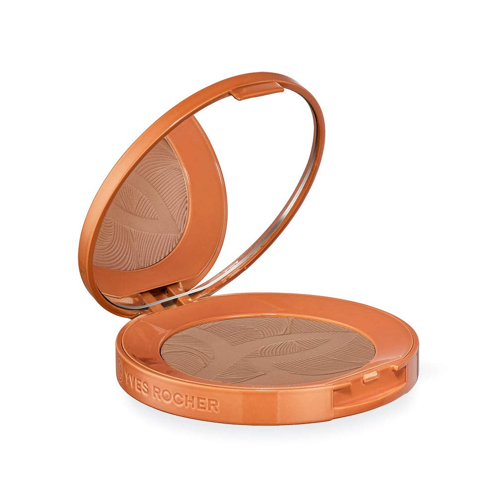 Yves Rocher COULEURS NATURE Sun Powder, Tan and a Matted, Radiantly Beautiful complexion, 1 x 10 g Tub, léger ‎hâle