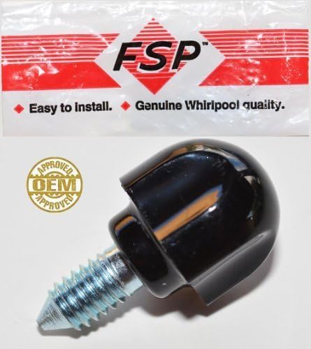 Part # 9709194 or ap3952642 Genuine Factory OEM Mixer Black Thumb Screw for KitchenAid Whirlpool KitchenAid