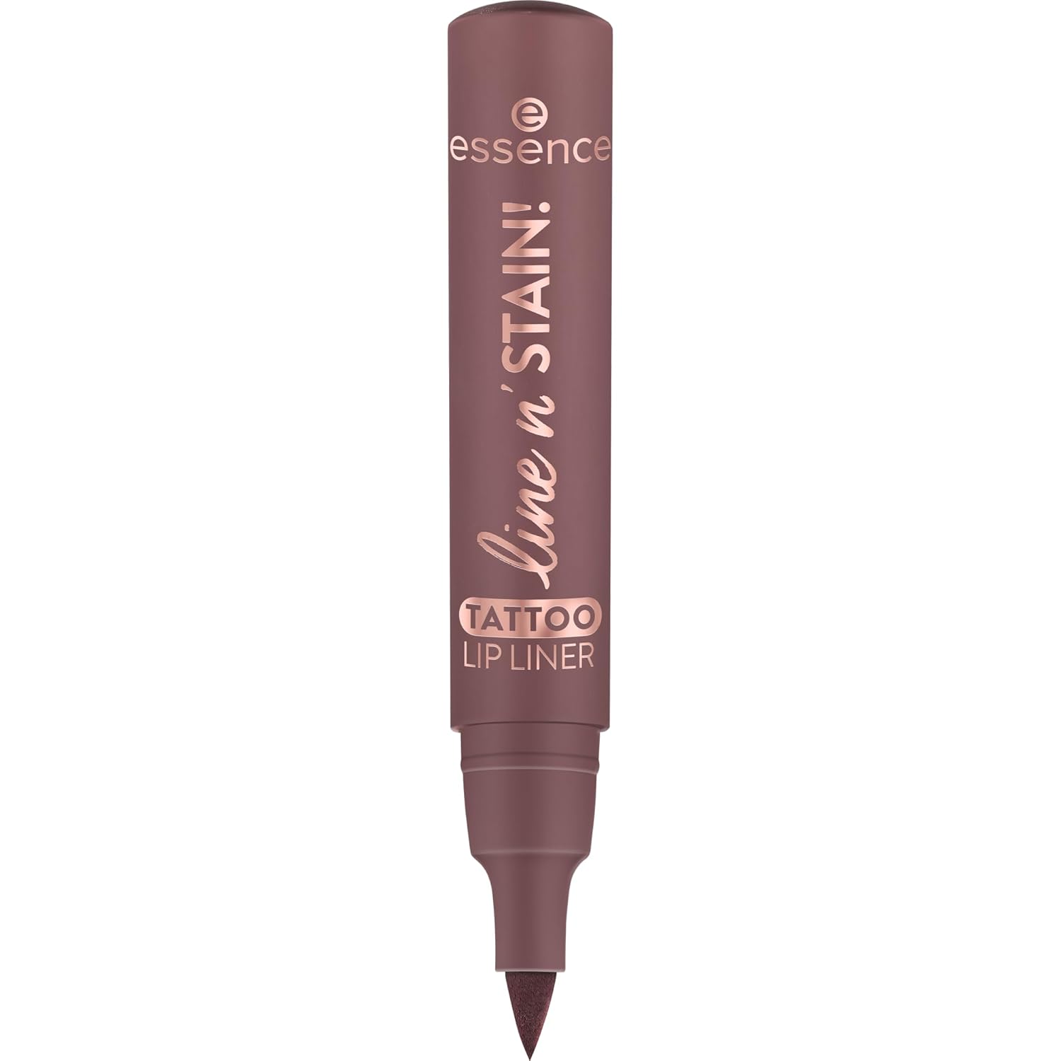essence line n' STAIN! Tattoo Lip Liner, No. 03, Purple, Long-Lasting, Defining, Coloring Effect, Color-Intensive, Vegan, No Perfume, No Alcohol, No Parabens, Pack of 3 (3 x 2.5 ml)