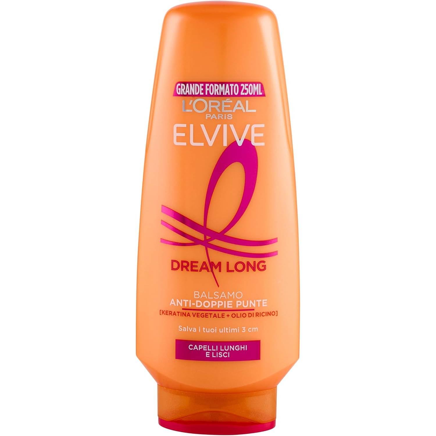 L\'oreal Paris Elvive Hair Care Shampoo and Conditioner (Dream Long Conditioner Anti-Double Tips 250ml (Pack of 1))