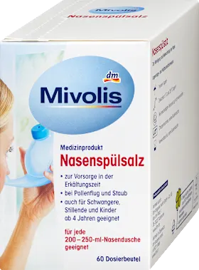 Nasal rinse salt 60 sticks, 135 g