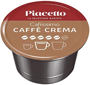 Piacetto 479082 Caffè Crema Cafissimo Coffee Capsules