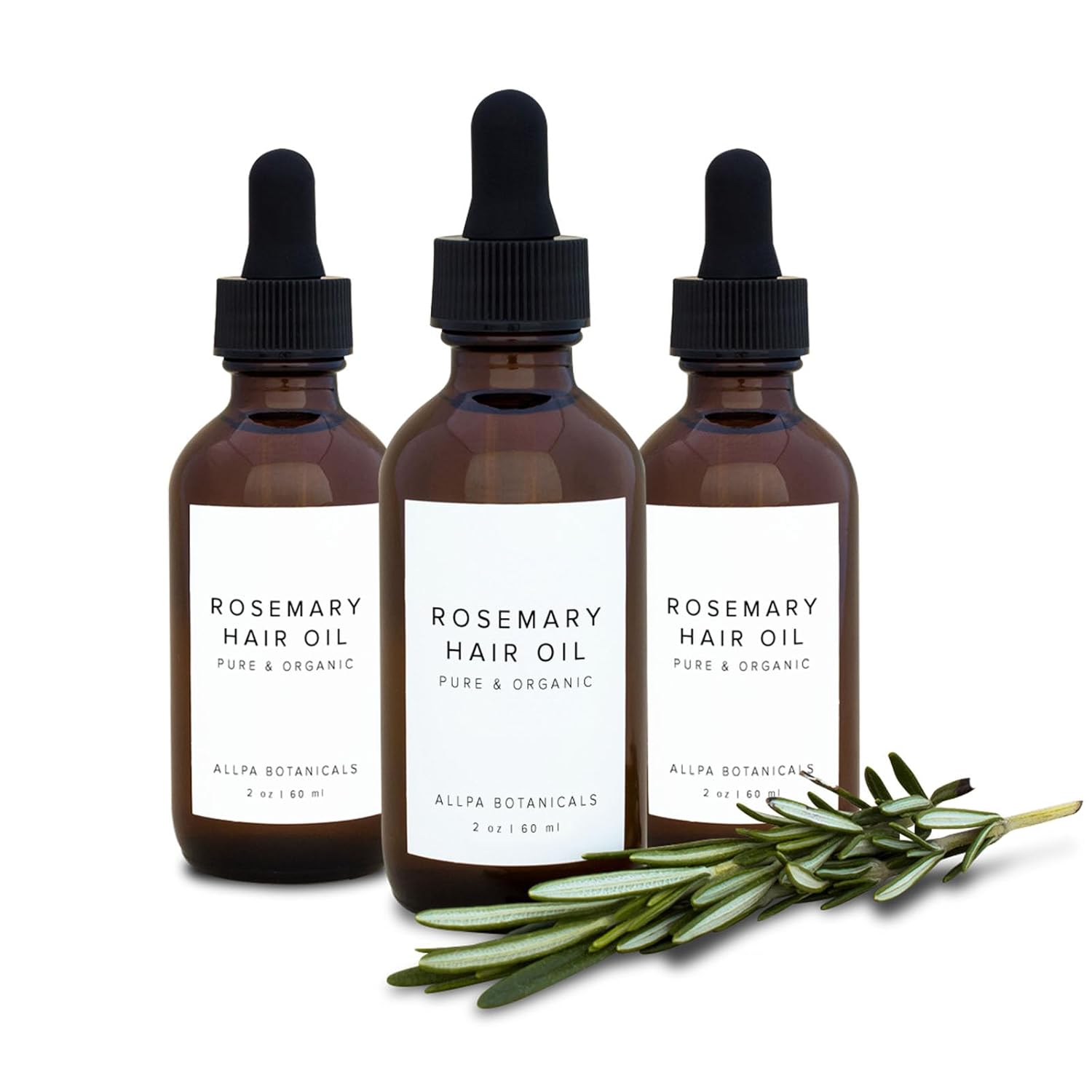 allpa botanicals rosemary hair oil, allpa botanicals rosemary hair oil, allpa botanicals rosemary oil for hair growth, rosemary oil allpa botanicals, promotes hair growth (3 pieces)