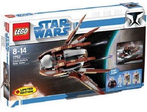 Lego Star Wars 7752 Clone Wars Count Dookus Solar Sailer