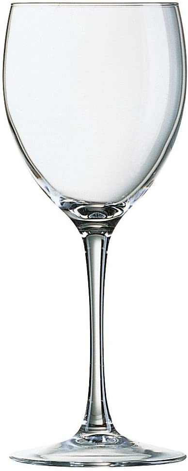 Durand Signature Set of 4 Water Glass Goblets 24 cl, Glass, Transparent, 4 Pieces