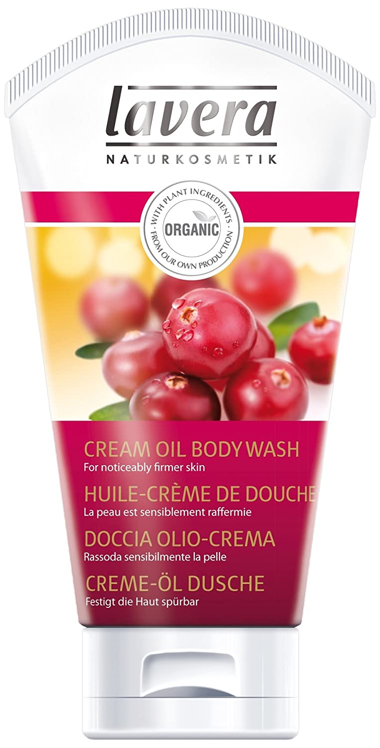 Lavera Cream Oil Body Wash – Organic Argan & Cranberry (for Noticeably Firmer Skin) 150ml/5oz – Skin Care