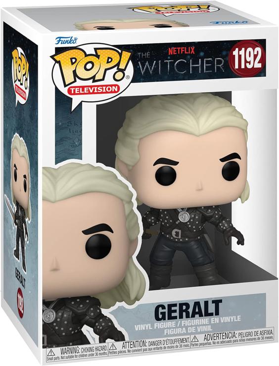Funko Pop! TV: Witcher - Geralt - 1/6 Odds For Rare Chase Variant - The Witcher - The Witcher - Vinyl Collectible Figure - Gift Idea - Official Merchandise - Toys For Children and Adults