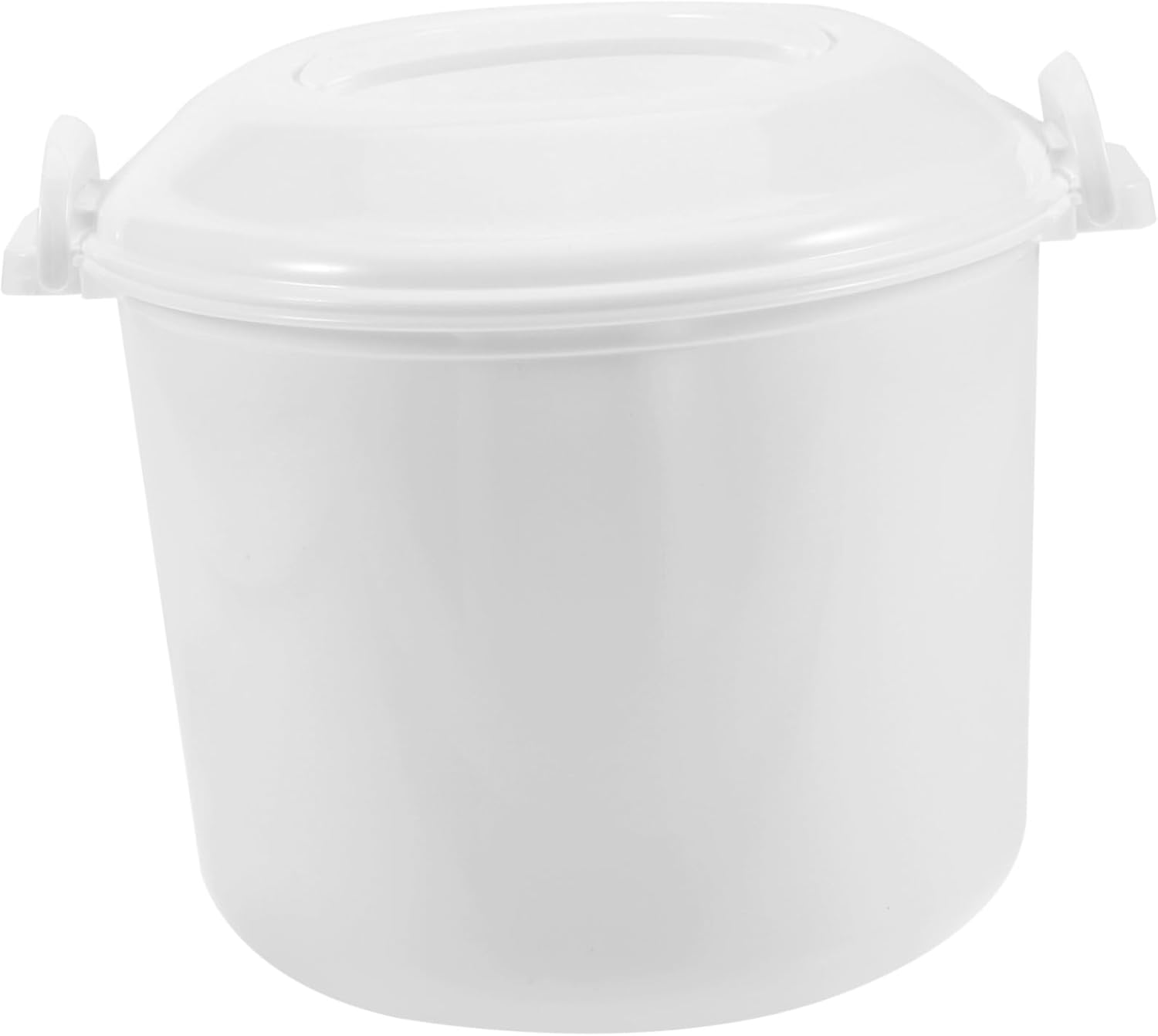 Cabilock Microwave Travel Cooker 3 L with Lid Practical Rice Cooker for Microwave Ideal for Steam Cooking and Heating Rice and Side Dishes Food Bowl for Easy Use