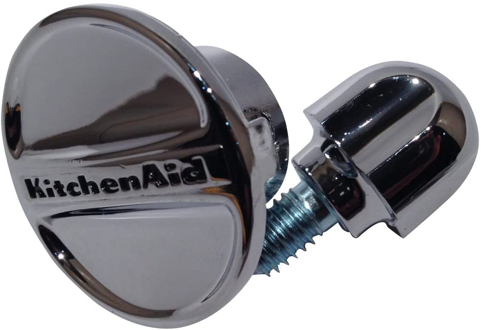 Kitchenaid Stand Mixer Attachment Chrome Cover Cap Hub & Thumbscrew