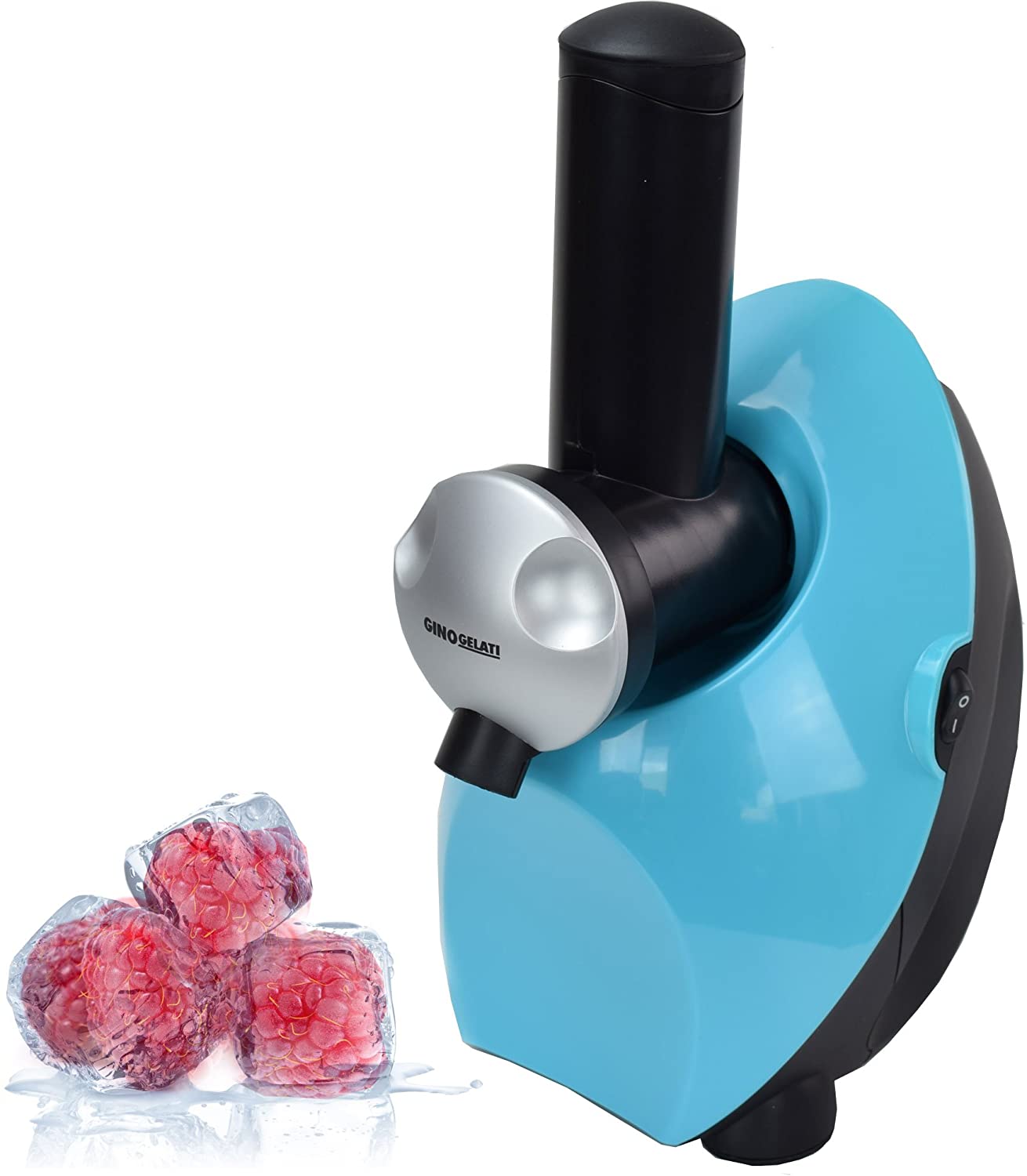 Gino Gelati Fruit ice cream machine for frozen fruits, fat-free, low-calori