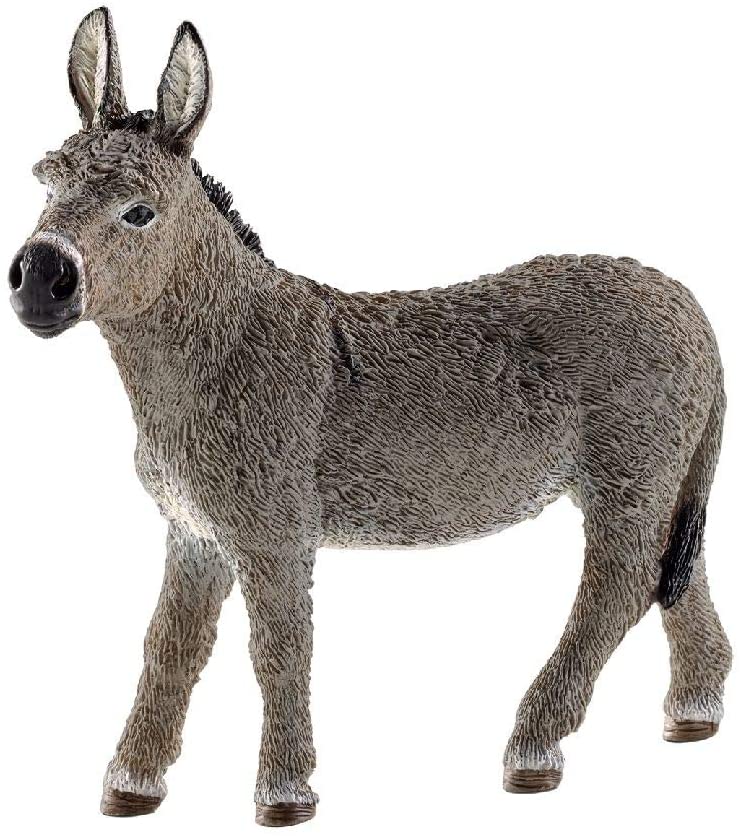 Schleich 13772 Donkey Animal Toy Figure