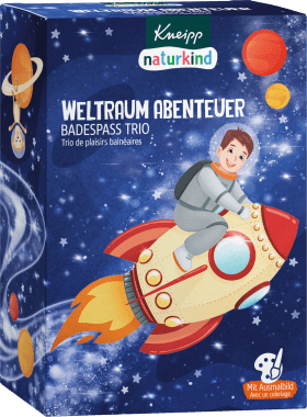 Gift set bathing additive children space adventure 3-part, 1 st