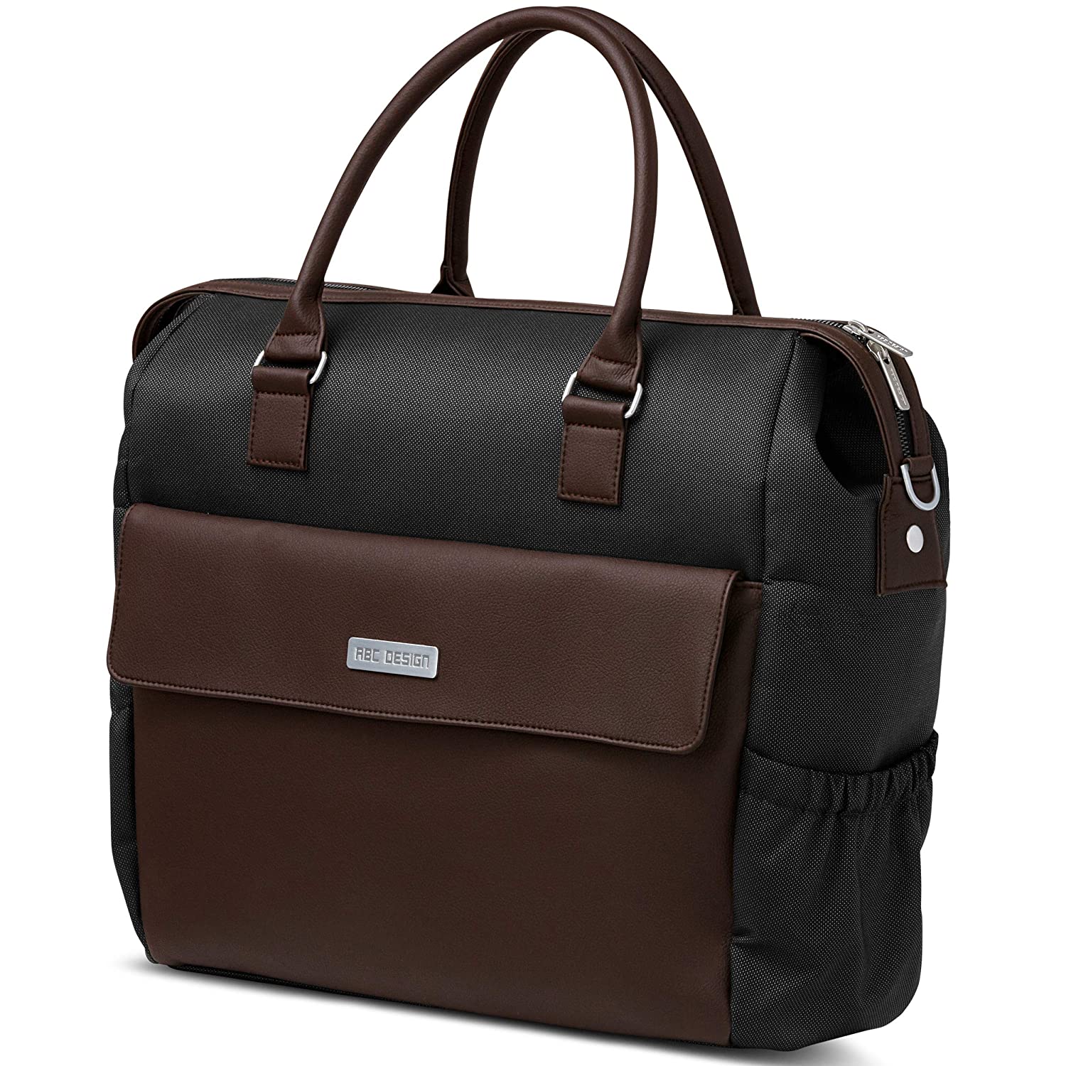 ABC Design Changing Bag Jetset - Including Changing Mat and Many Accessories - Gravel