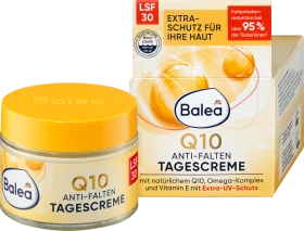 Balea Face cream Q10 anti-wrinkle protective day cream SPF30, 50 ml