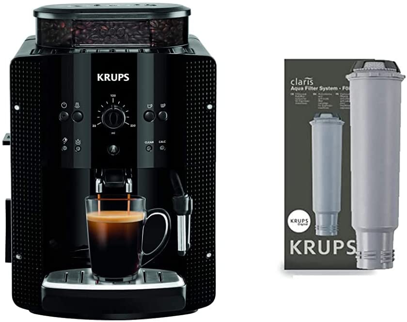 Krups Essential EA8108 Fully Automatic Coffee Machine Espresso and Coffee w