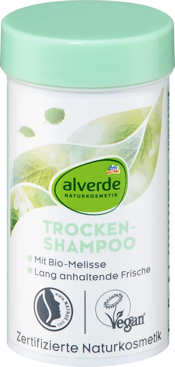 alverde NATURKOSMETIK Dry Shampoo Spray for Oily Hair Melissa Extract 20ml